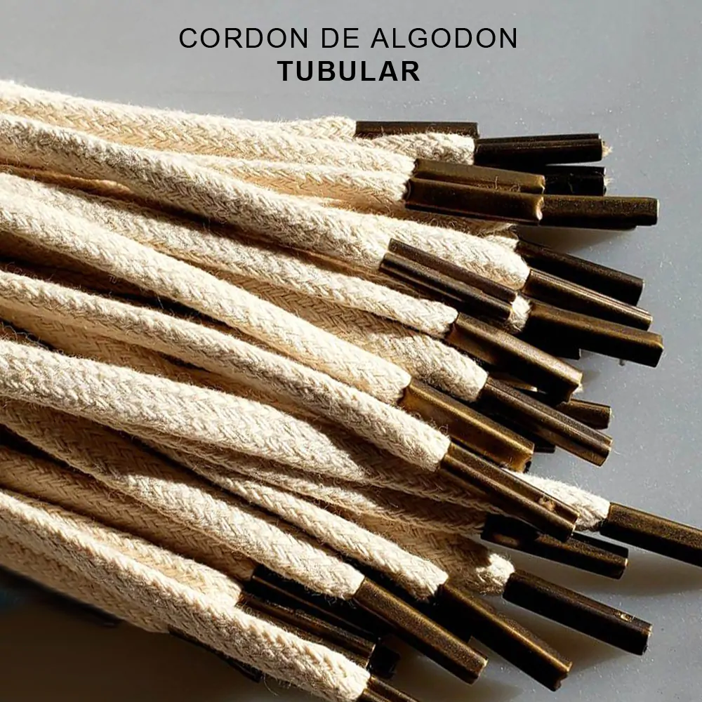 CORDON DE ALGODON TUBULAR - Imagen 2