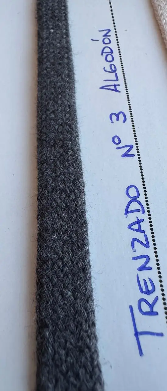 CORDÓN DE ALGODÓN CHATO - Imagen 4